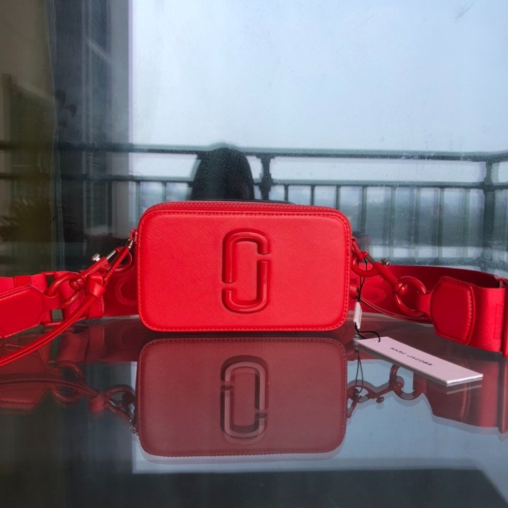 Marc Jacobs Snapshot Shoulder Bag Red